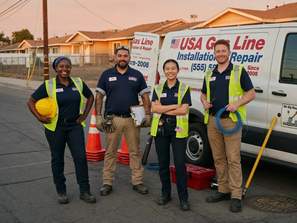 Gas Line Installation company in Holly Springs, MS